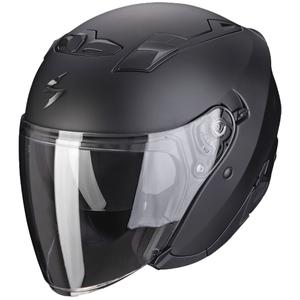 Motorhelm open SCORPION EXO-230 Massief zwart mat