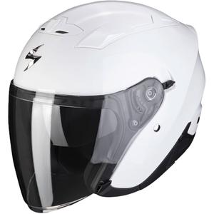 Open motorhelm SCORPION EXO-230 effen wit