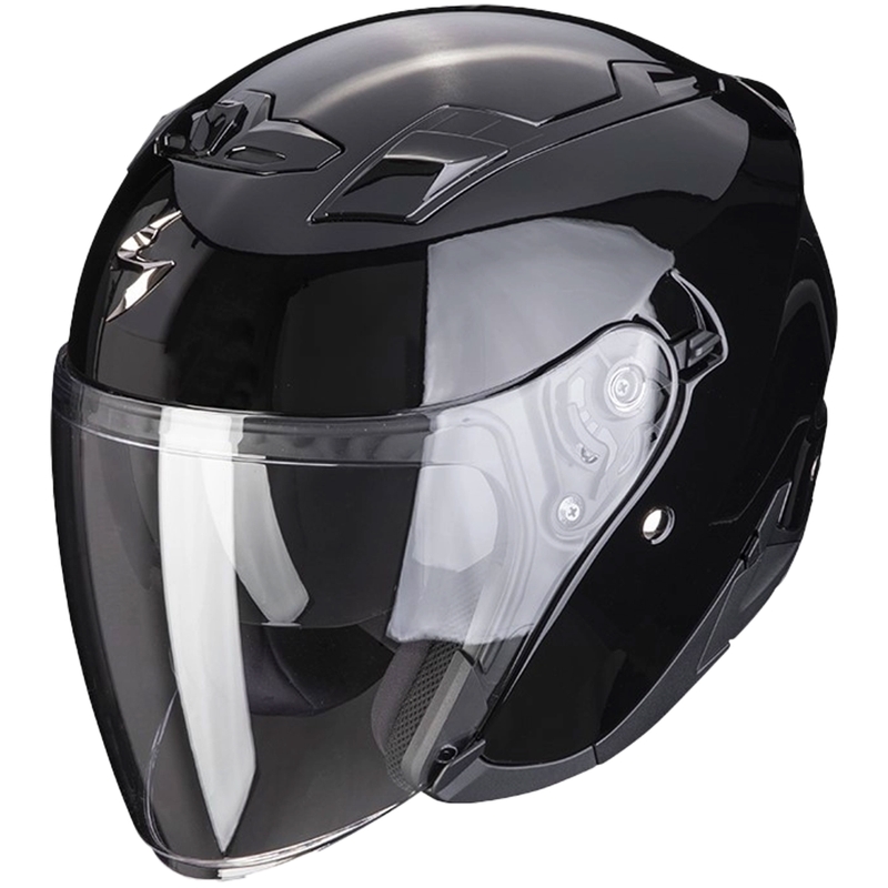Open motorhelm SCORPION EXO-230 Stevig zwart