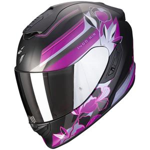 Integraal motorhelm Scorpion EXO-1400 EVO Air Gaia zwart en roze mat