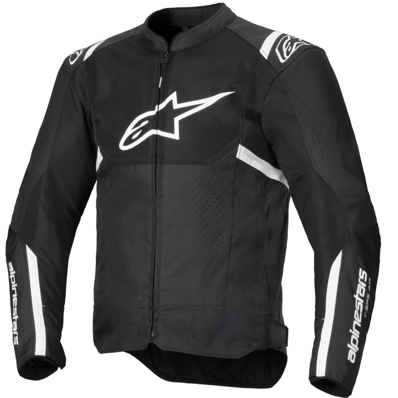 Alpinestars T-SPS Air V2 motorjack zwart-wit