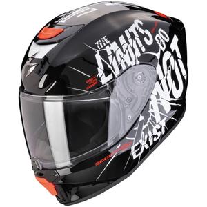 Kinder motorhelm Scorpion EXO-JNR AIR BOUM zwart/wit