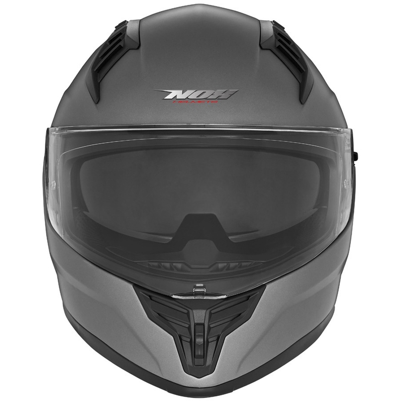 NOX N401 integraal motorhelm, mat titanium