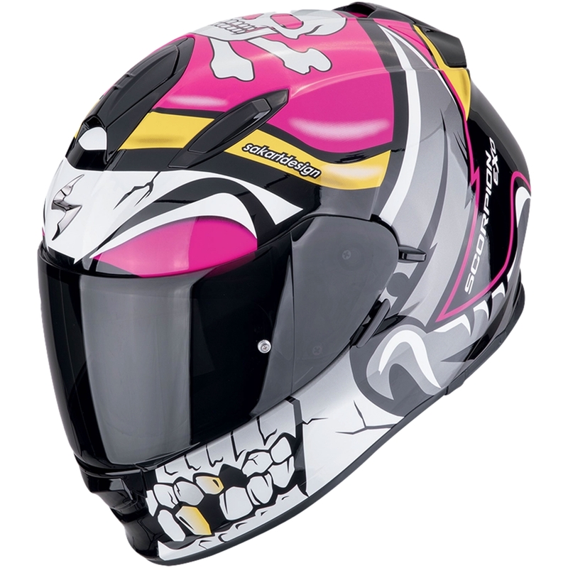 Scorpion EXO-491 PIRATE integraal motorhelm roze