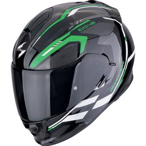 Scorpion EXO-491 KRYPTA integraal motorhelm zwart-groen-wit