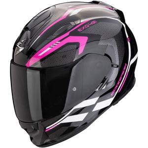Scorpion EXO-491 KRYPTA integraal motorhelm zwart-roze-wit