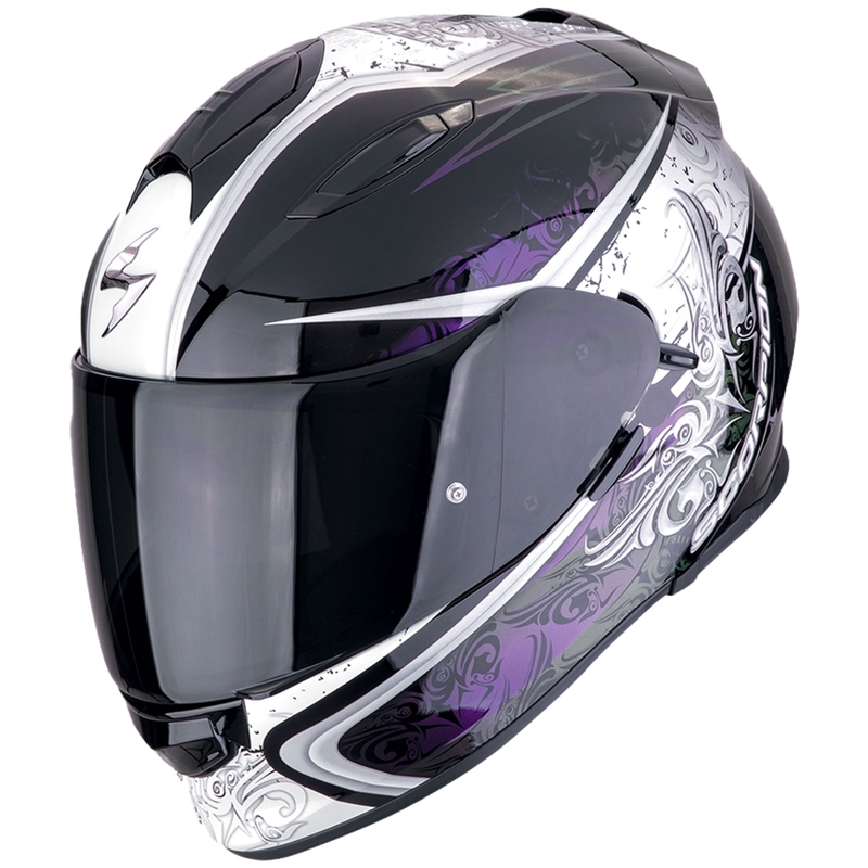 Scorpion EXO-491 RUN integraal motorhelm zwart kameleon