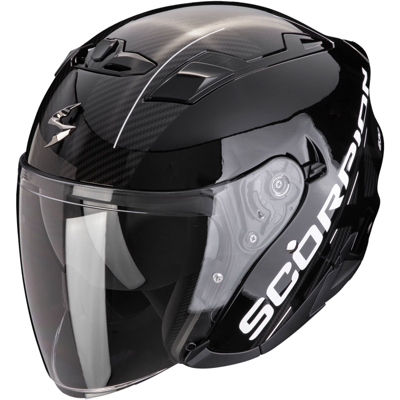 Open motorhelm SCORPION EXO-230 QR zwart-zilver uitverkoop