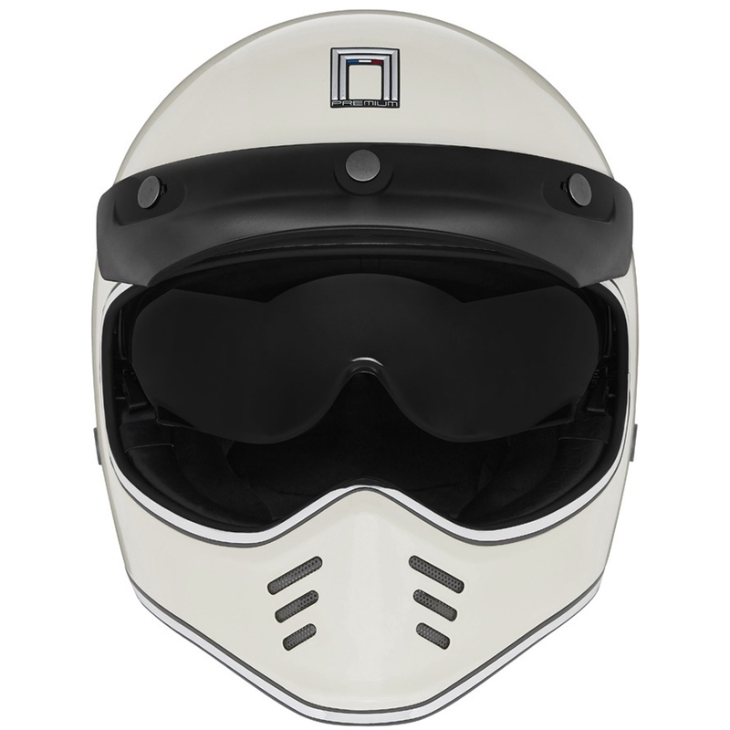 NOX PREMIUM SEVENTY II integraal motorhelm ivoorwit