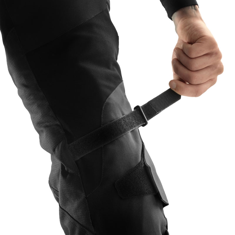 Rebelhorn Hardy 3.0 verlengde motorbroek zwart