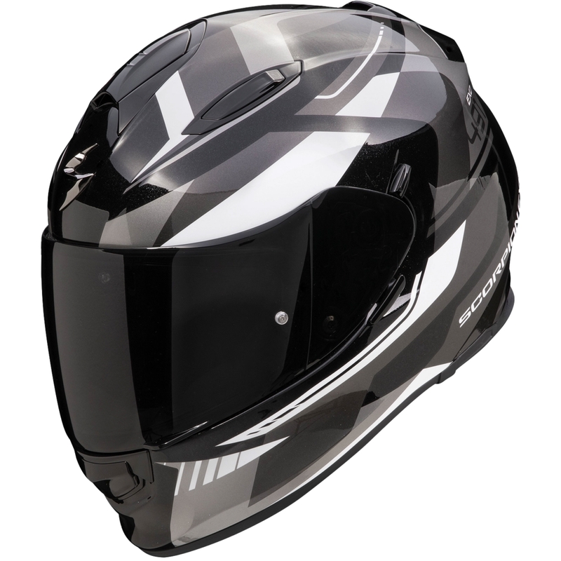 Scorpion EXO-491 Abilis integraal motorhelm zwart-grijs-wit uitverkoop