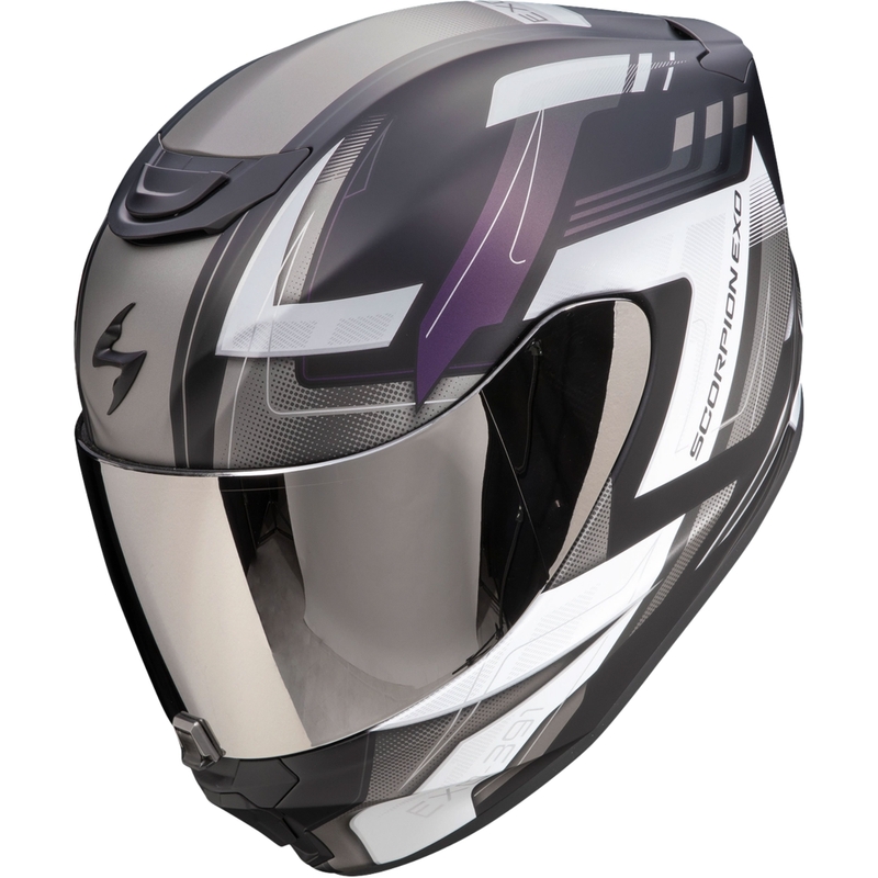 Scorpion EXO-391 Captor integraal motorhelm matzwart kameleon aanbieding uitverkoop
