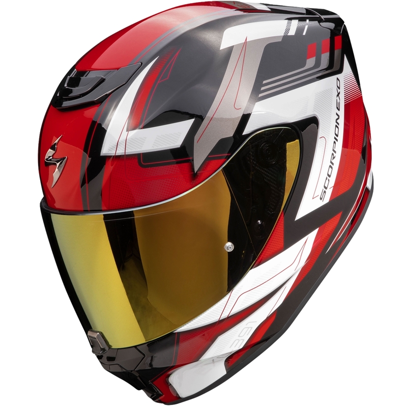 Integraalhelm Scorpion EXO-391 Captor zwart-rood uitverkoop