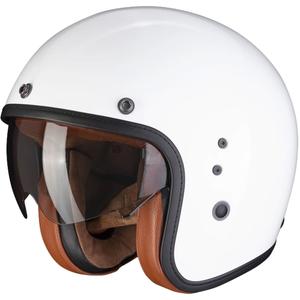 Open helm SCORPION BELFAST EVO LUXE wit
