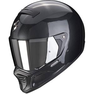 Integraalhelm Scorpion EXO-HX1 Carbon SE Massief zwart glanzend