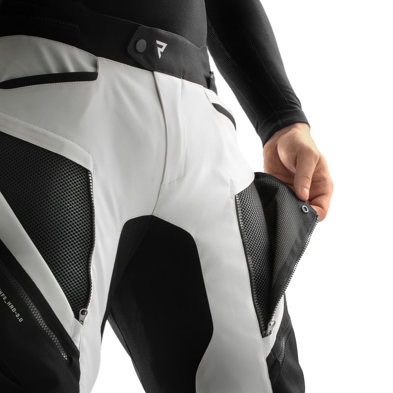 Rebelhorn Hardy 3.0 motorbroek zwart-grijs