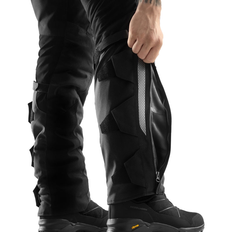 Rebelhorn Hardy 3.0 motorbroek zwart-grijs