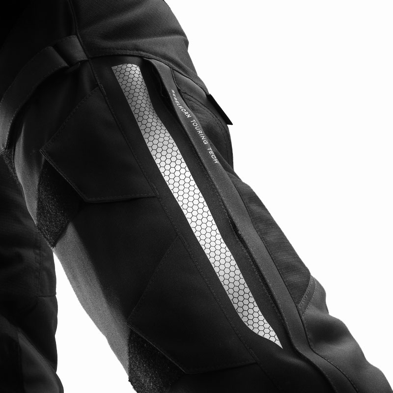 Rebelhorn Hardy 3.0 motorbroek zwart-grijs