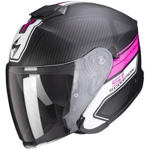 Open helm Scorpion EXO-S1 Cross-Ville zwart-roze