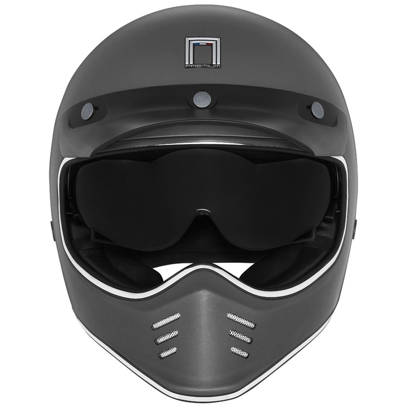 NOX PREMIUM SEVENTY II integraal motorhelm, titanium