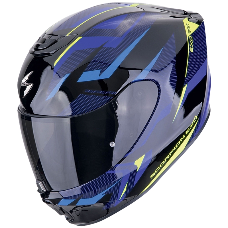 Scorpion EXO-391 AAXO integraal motorhelm zwart-blauw