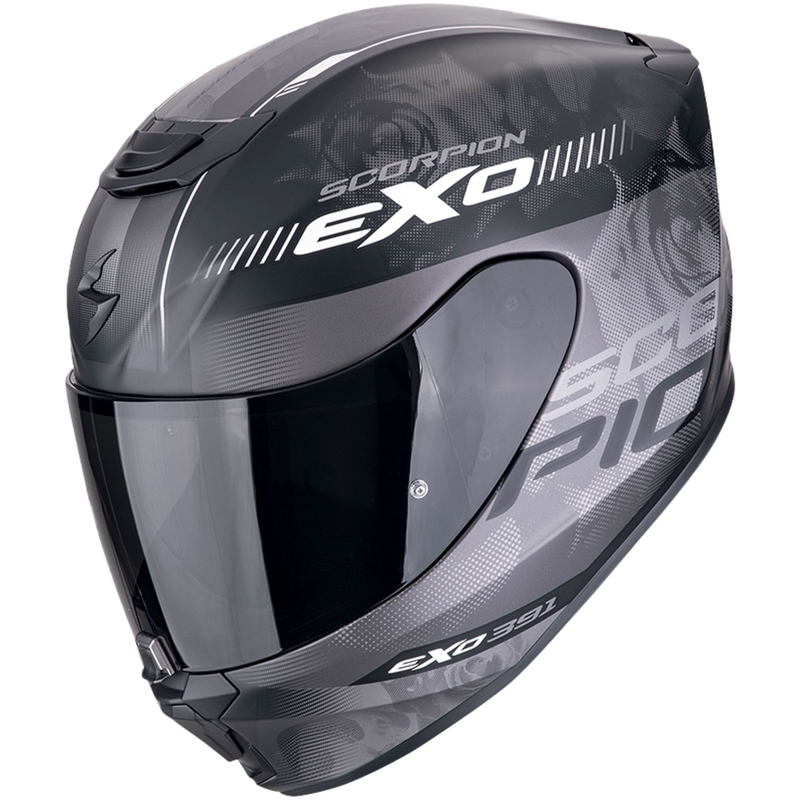Integraalhelm Scorpion EXO-391 AVA mat zwart-zilver