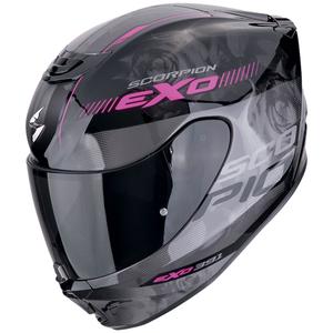 Integraal motorhelm Scorpion EXO-391 AVA zwart-roze