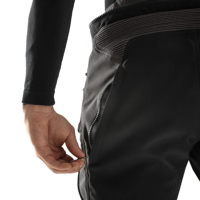 Rebelhorn Hardy 3.0 Motorbroek Beige-Grijs-Rood