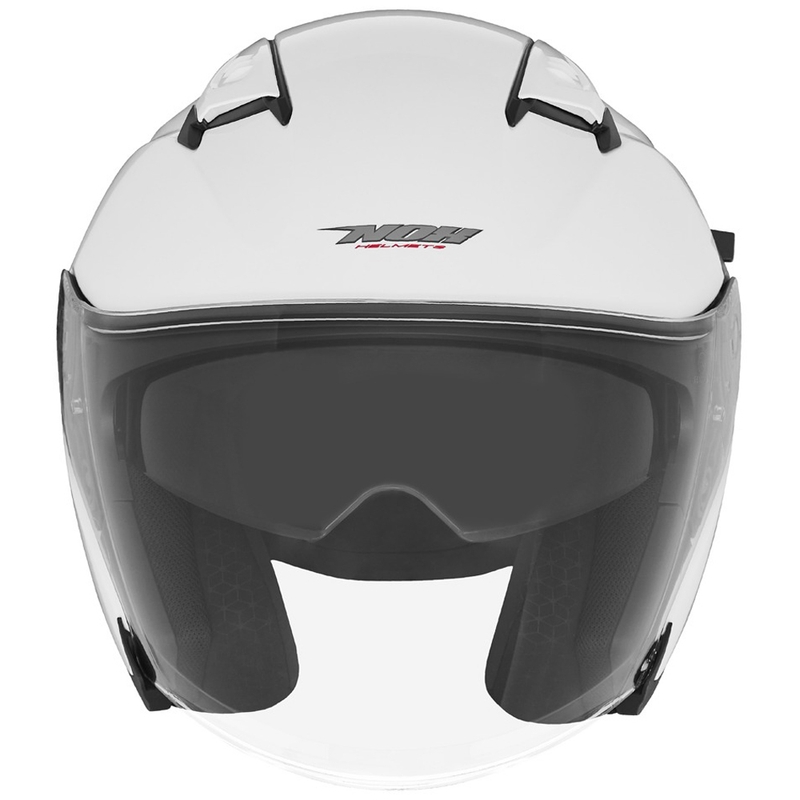 Open face motorhelm NOX N130 wit