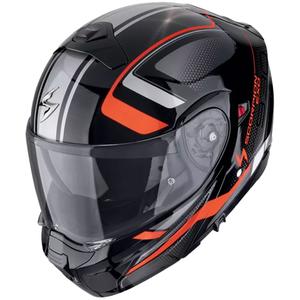 Modulaire motorhelm Scorpion EXO-930 EVO ARDENS zwart-rood metallic