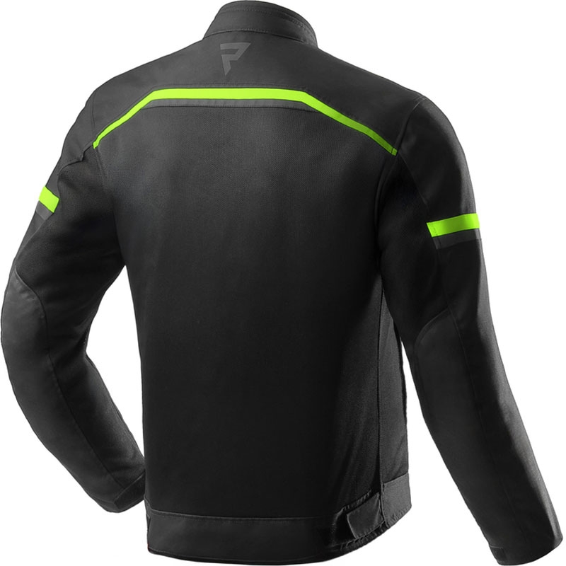 Rebelhorn Echo motorjack zwart-fluo geel