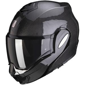 Scorpion EXO-TECH EVO Carbon zwart glanzende kantelhelm