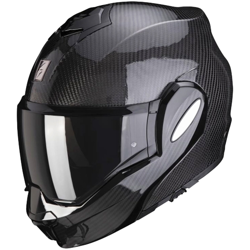 Scorpion EXO-TECH EVO Carbon klaphelm zwart glanzend