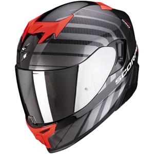 Integraalhelm Scorpion EXO-520 AIR Schaduw zwart-grijs-rood