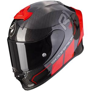 Integraalhelm Scorpion EXO-R1 EVO Carbon Air Corpus II zwart-rood