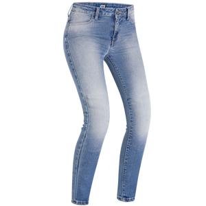 Dames motorjeans PMJ Ginevra blauw