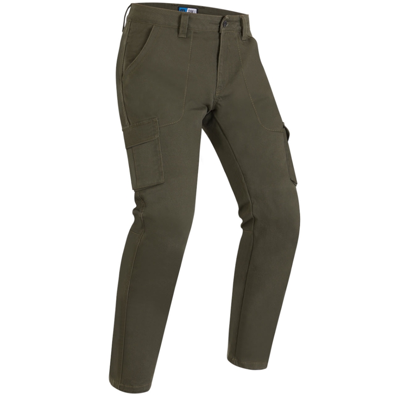 PMJ Aviator Cargo motorjeans khaki