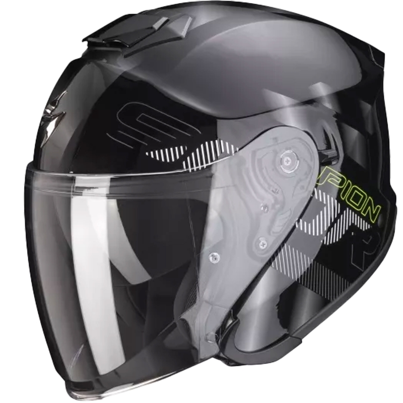 Open helm Scorpion EXO-S1 Gravity zwart-zilver