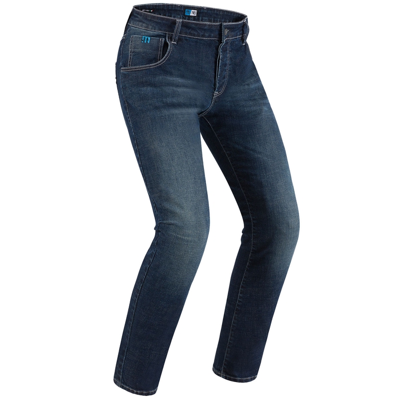 Motorjeans PMJ Rider blauw uitverkoop