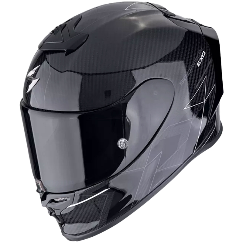 Integraalhelm Scorpion EXO-R1 EVO CARBON AIR CYNERGY zwart/wit