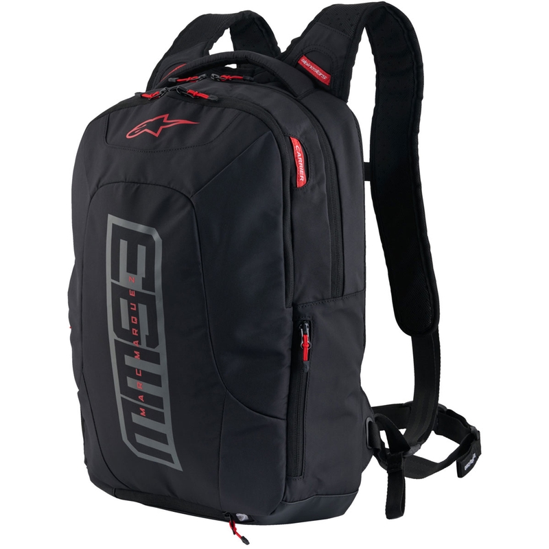 Rugzak Alpinestars City Hunter V2 MM93 zwart-grijs-rood
