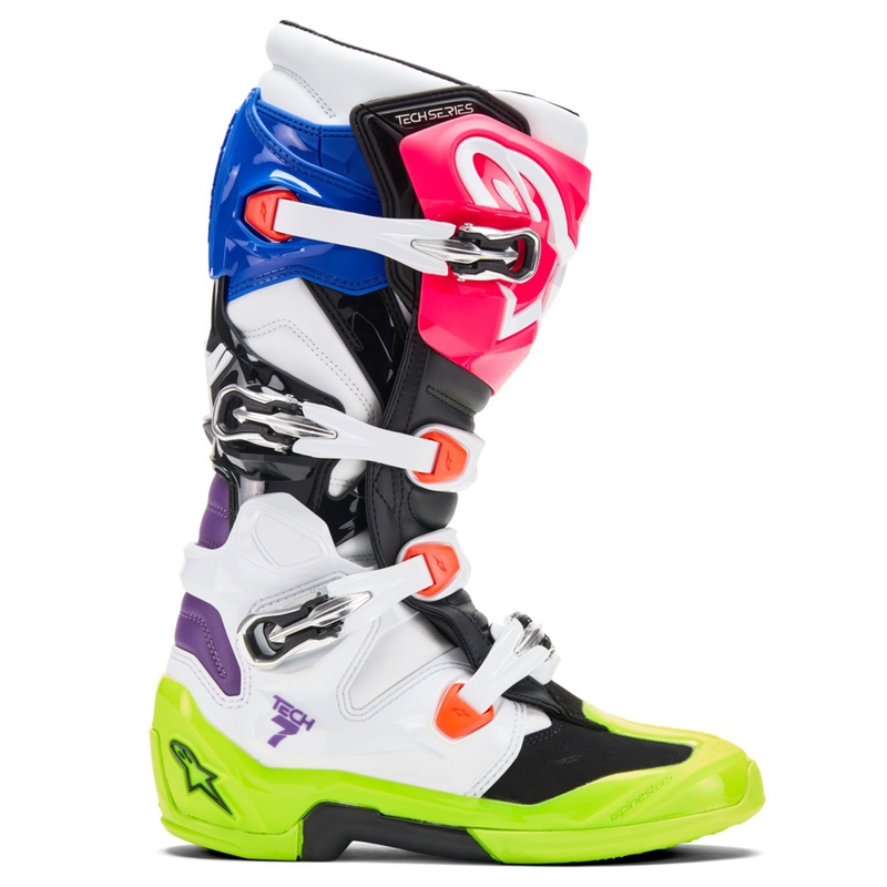 Alpinestars TECH 7 limited edition Hay multicolor motorcrosslaarzen