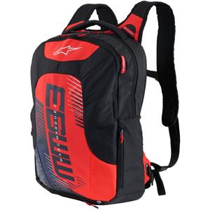 Alpinestars City Hunter V2 MM93 rugzak fluo rood-blauw-zwart-wit
