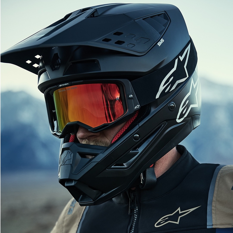 Alpinestars ST-2 Air motorjack donkerblauw-donkerkhaki-zwart