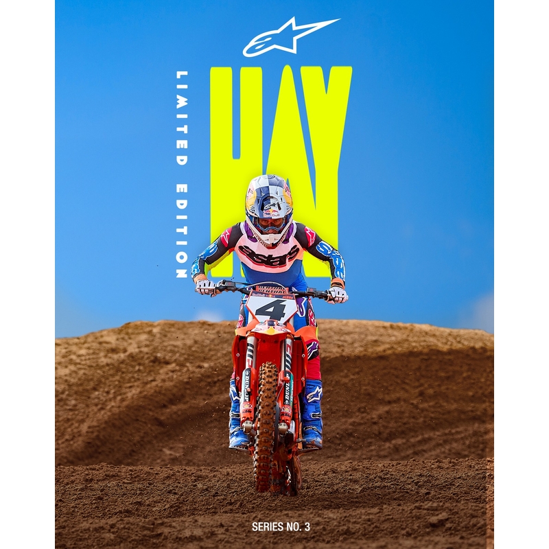 Alpinestars SUPERTECH motorcrossbroek limited edition HAY multicolor