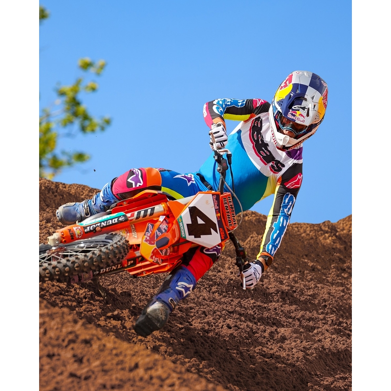 Alpinestars SUPERTECH motorcrossbroek limited edition HAY multicolor