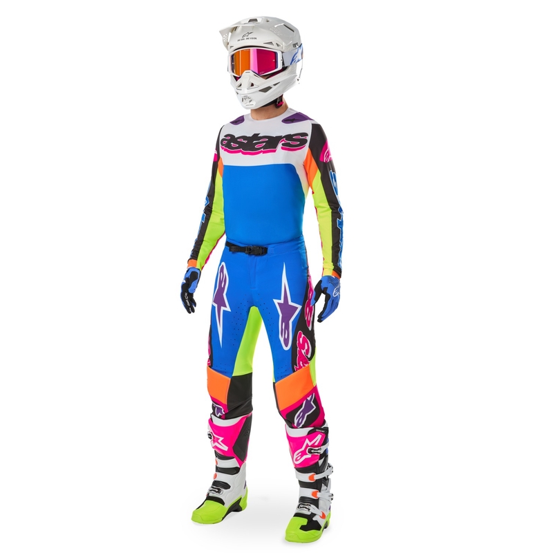 Alpinestars SUPERTECH motorcrossbroek limited edition HAY multicolor