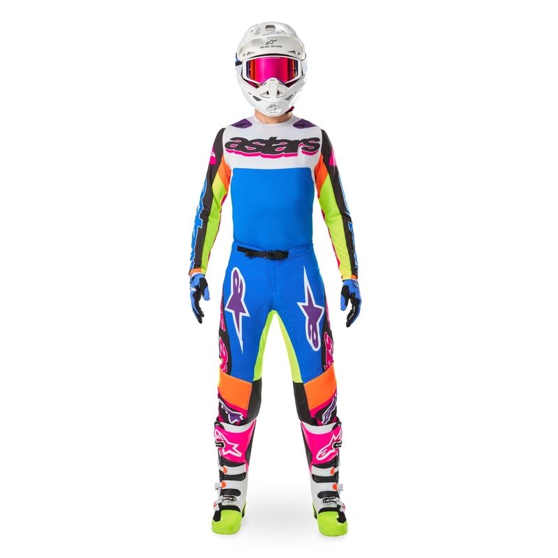 Alpinestars SUPERTECH motorcrossbroek limited edition HAY multicolor