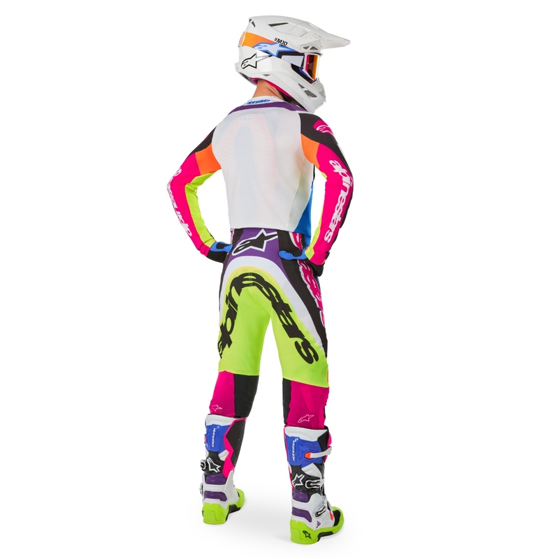 Alpinestars SUPERTECH motorcrossbroek limited edition HAY multicolor