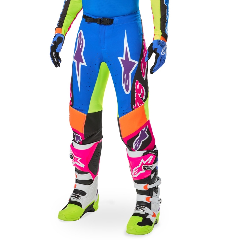 Alpinestars SUPERTECH motorcrossbroek limited edition HAY multicolor